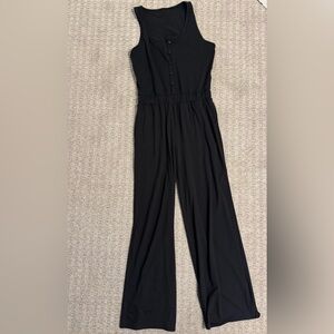Vuori blissblend black romper size medium